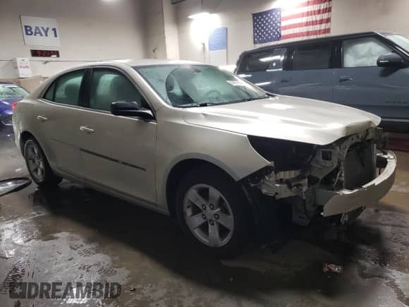 2015 Chevrolet Malibu LS with VIN 1G11B5SL9FF212283, listed as a Copart auction lot 83877934 with 55,681 mi miles and Salvage title. Bid and sale history available at DreamBid. Image 4.