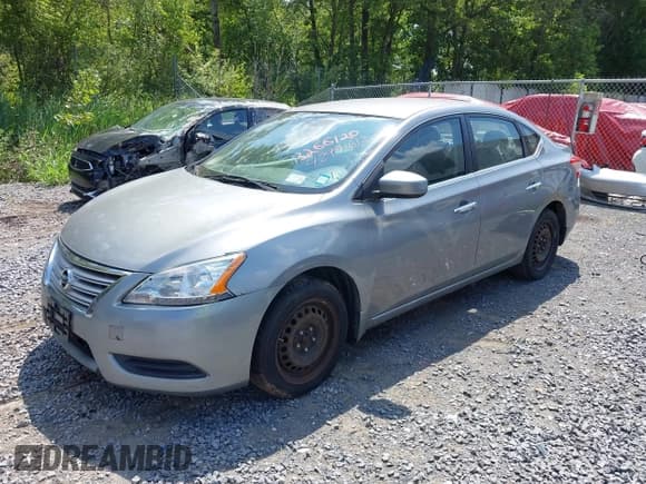 ✅ 2013 Nissan Sentra SV • VIN: 3N1AB7AP5DL627436 • Lot: 42991612. Listed on IAAI with 151,897 mi. Free auction sales archive from the USA and detailed vehicle history report at DreamBid. Image 2.