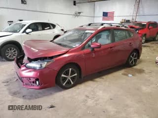 ✅ 2021 Subaru Impreza Premium • VIN: 4S3GTAD68M3714327 • Lot: 91272025. Wystawiony na Copart z przebiegiem 48 763 mil. Bezpłatny archiwum sprzedaży aukcyjnych z USA i szczegółowy raport historii pojazdu na DreamBid. Zdjęcie 1.
