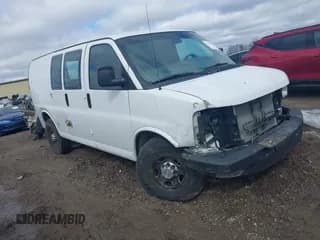 ✅ 2013 Chevrolet Express Cargo • VIN: 1GCWGFCG6D1138255 • Lot: 41706712. Listed on IAAI with 267,362 mi. Free auction sales archive from the USA and detailed vehicle history report at DreamBid. Image 1.