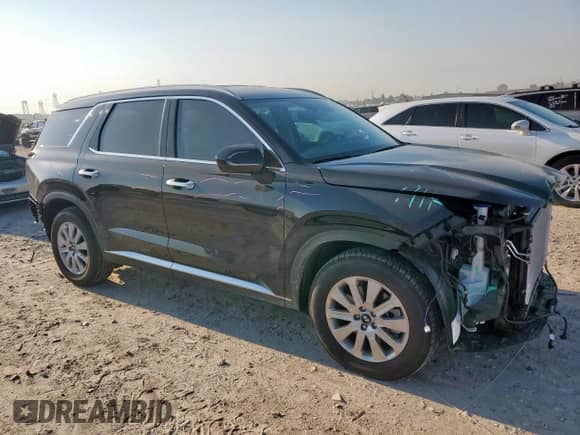 2025 Hyundai Palisade SEL with VIN KM8R24GEXSU888225, listed as a Copart auction lot 70220275 with 1,918 mi miles and Salvage title. Bid and sale history available at DreamBid. Image 4.