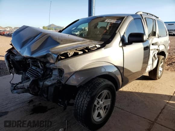 ✅ 2007 Dodge Durango SXT • VIN: 1D8HD38N27F501778 • Lot: 91023045. Listed on Copart with 183,611 mi. Free auction sales archive from the USA and detailed vehicle history report at DreamBid. Image 1.