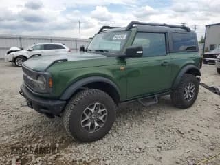 ✅ 2024 Ford Bronco Badlands • VIN: 1FMDE9AP1RLA18324 • Lot: 64814945. Listed on Copart with 3,663 mi. Free auction sales archive from the USA and detailed vehicle history report at DreamBid. Image 1.