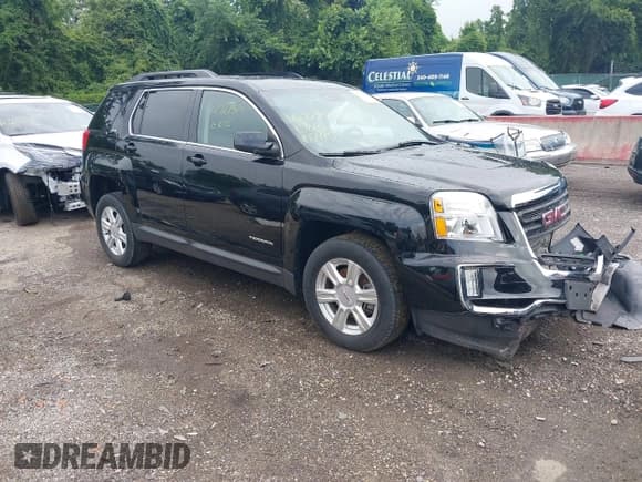✅ 2016 GMC Terrain SLE • VIN: 2GKFLTE35G6164615 • Lot: 42727514. Listed on IAAI with 58,927 mi. Free auction sales archive from the USA and detailed vehicle history report at DreamBid. Image 1.