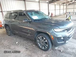 ✅ 2023 Jeep Grand Cherokee Overland • VIN: 1C4RJJDG5P8705891 • Lot: 42757590. Listed on IAAI with 118,631 mi. Free auction sales archive from the USA and detailed vehicle history report at DreamBid. Image 1.