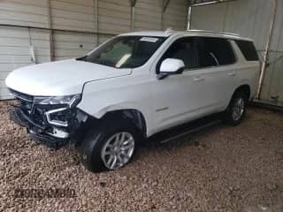 2022 Chevrolet Tahoe LT z VIN 1GNSKNKD2NR257090, wystawiony jako Copart lot #66591634 z przebiegiem 9 473 mil mil oraz Szkoda całkowita • Salvage title. Historia ofert i sprzedaży dostępna na DreamBid. Obrazek 1.