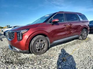 ✅ 2025 Kia Carnival SX • VIN: KNDNE5K38S6452273 • Лот: 91195645. Опубликован ранее на Copart с пробегом 14 845 миль. Бесплатный доступ к архиву аукционных продаж из США и подробный отчёт об истории автомобиля на DreamBid. Изображение 1.