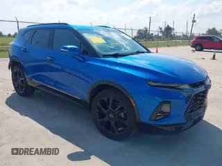 2020 Chevrolet Blazer RS z VIN 3GNKBERS8LS708618, wystawiony jako IAAI lot #43230416 z przebiegiem 88 546 mil mil oraz . Historia ofert i sprzedaży dostępna na DreamBid. Obrazek 1.