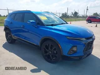 ✅ 2020 Chevrolet Blazer RS • VIN: 3GNKBERS8LS708618 • Lot: 43230416. Listed on IAAI with 88,546 mi. Free auction sales archive from the USA and detailed vehicle history report at DreamBid. Image 1.