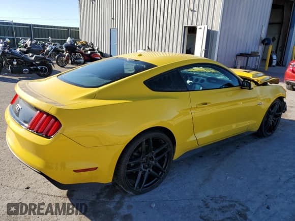 ✅ 2016 Ford Mustang GT Premium • VIN: 1FA6P8CF2G5238147 • Lot: 85360885. Listed on Copart with 89,099 mi. Free auction sales archive from the USA and detailed vehicle history report at DreamBid. Image 3.