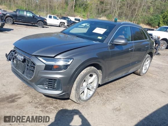 ✅ 2019 Audi Q8 Premium Plus • VIN: WA1BVAF15KD046641 • Lot: 42188166. Listed on IAAI with 85,507 mi. Free auction sales archive from the USA and detailed vehicle history report at DreamBid. Image 2.