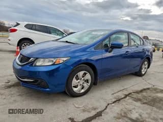 ✅ 2014 Honda Civic LX • VIN: 19XFB2F55EE230070 • Лот: 94385405. Опубликован ранее на Copart с пробегом 132 696 миль. Бесплатный доступ к архиву аукционных продаж из США и подробный отчёт об истории автомобиля на DreamBid. Изображение 1.
