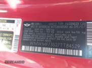 ✅ 2007 MINI Hardtop S • VIN: WMWMF73527TT84529 • Lot: 43425761. Listed on IAAI with 95,171 mi. Free auction sales archive from the USA and detailed vehicle history report at DreamBid. Image 9.