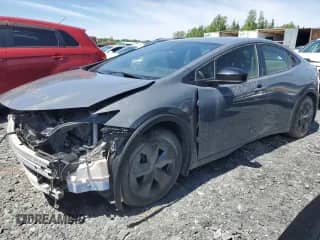 2024 Toyota Prius SE with VIN JTDACACU2R3015515, listed as a Copart auction lot 60834735 with Not provided miles and Salvage title. Bid and sale history available at DreamBid. Image 1.