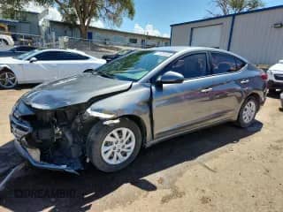 2020 Hyundai Elantra SE with VIN 5NPD74LF3LH503887, listed as a Copart auction lot 71655395 with 125,806 mi miles and Salvage title. Bid and sale history available at DreamBid. Image 1.