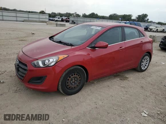 2016 Hyundai Elantra with VIN KMHD35LH0GU284039, listed as a Copart auction lot 81233475 with 124,310 mi miles and Salvage title. Bid and sale history available at DreamBid. Image 1.