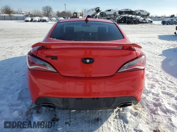 2013 Hyundai Genesis Coupe 2.0T с VIN KMHHT6KD7DU110020, выставлен на аукционе Copart как лот 88467445 с пробегом 137 827 миль миль и Списание • Salvage title. История ставок и продаж доступна на DreamBid. Изображение 6.