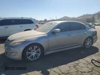 2013 Hyundai Genesis 3.8L z VIN KMHGC4DD3DU234041, wystawiony jako Copart lot #74628644 z przebiegiem 258 517 mil mil oraz Czysty tytuł • Clean title. Historia ofert i sprzedaży dostępna na DreamBid. Obrazek 1.