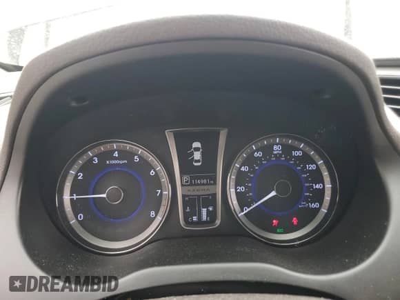 2013 Hyundai Azera с VIN KMHFG4JG1DA322540, выставлен на аукционе Copart как лот 44902255 с пробегом 114 981 миль миль и На запчасти • Non repairable. История ставок и продаж доступна на DreamBid. Изображение 9.