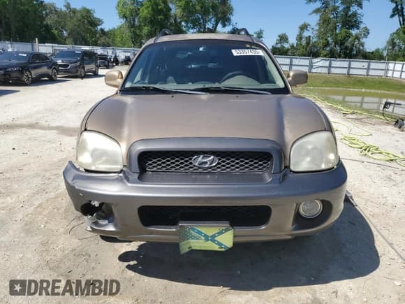 ✅ 2004 Hyundai Santa Fe GLS • VIN: KM8SC13E14U618502 • Lot: 53357435. Listed on Copart with 160,672 mi. Free auction sales archive from the USA and detailed vehicle history report at DreamBid. Image 5.