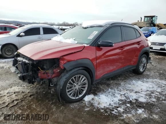 ✅ 2018 Hyundai Kona SEL • VIN: KM8K2CAA1JU073394 • Лот: 37252674. Опубликован ранее на Copart с пробегом 59 485 миль. Бесплатный доступ к архиву аукционных продаж из США и подробный отчёт об истории автомобиля на DreamBid. Изображение 1.