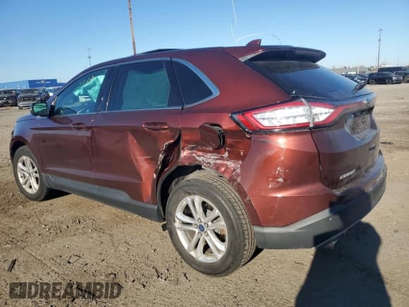 ✅ 2015 Ford Edge SEL • VIN: 2FMTK3J86FBB85204 • Lot: 90579995. Listed on Copart with 103,457 mi. Free auction sales archive from the USA and detailed vehicle history report at DreamBid. Image 2.