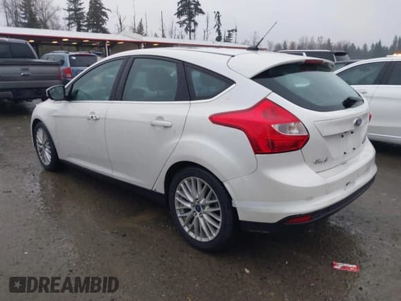 ✅ 2014 Ford Focus Titanium • VIN: 1FADP3N25EL375578 • Lot: 43863123. Listed on IAAI with 134,137 mi. Free auction sales archive from the USA and detailed vehicle history report at DreamBid. Image 3.