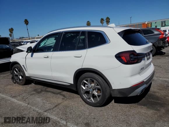 ✅ 2024 BMW X3 sDrive30i • VIN: 5UX43DP06R9U45291 • Lot: 85267055. Listed on Copart with Not provided. Free auction sales archive from the USA and detailed vehicle history report at DreamBid. Image 2.