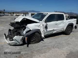 ✅ 2023 Nissan Frontier SV • VIN: 1N6ED1EJ3PN670640 • Lot: 58039525. Listed on Copart with 15,302 mi. Free auction sales archive from the USA and detailed vehicle history report at DreamBid. Image 1.