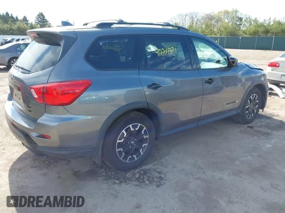 ✅ 2019 Nissan Pathfinder S • VIN: 5N1DR2MM1KC614505 • Lot: 42204321. Listed on IAAI with 96,585 mi. Free auction sales archive from the USA and detailed vehicle history report at DreamBid. Image 4.