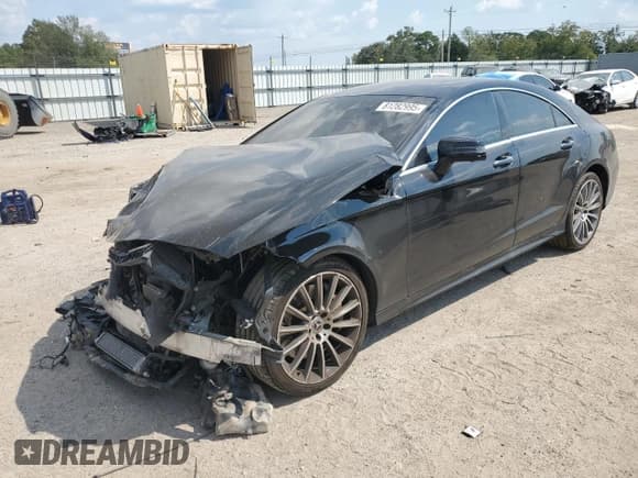 ✅ 2018 Mercedes-Benz CLS 550 • VIN: WDDLJ7DB3JA206171 • Lot: 81282995. Listed on Copart with 164,885 mi. Free auction sales archive from the USA and detailed vehicle history report at DreamBid. Image 1.
