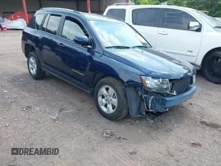 ✅ 2017 Jeep Compass Latitude • VIN: 1C4NJCEB8HD198331 • Lot: 42431154. Listed on IAAI with 120,021 mi. Free auction sales archive from the USA and detailed vehicle history report at DreamBid. Image 1.