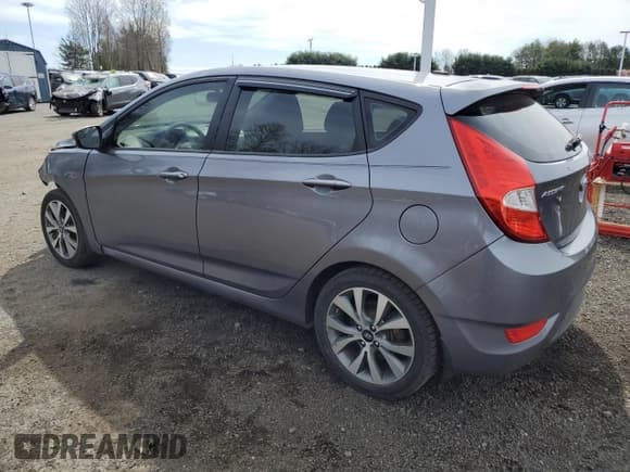 ✅ 2016 Hyundai Accent Sport • VIN: KMHCU5AE4GU270582 • Лот: 50490814. Опубликован ранее на Copart с пробегом 117 269 миль. Бесплатный доступ к архиву аукционных продаж из США и подробный отчёт об истории автомобиля на DreamBid. Изображение 2.