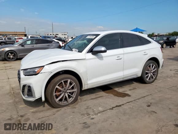 ✅ 2023 Audi SQ5 Sportback Premium Plus • VIN: WA124AFY6P2071163 • Лот: 67594065. Опубликован ранее на Copart с пробегом 28 684 миль. Бесплатный доступ к архиву аукционных продаж из США и подробный отчёт об истории автомобиля на DreamBid. Изображение 1.