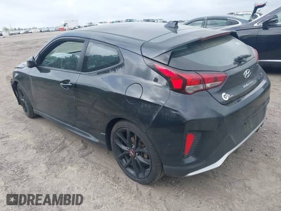 2019 Hyundai Veloster Turbo z VIN KMHTH6AB3KU020159, wystawiony jako IAAI lot #41954737 z przebiegiem 152 070 mil mil oraz . Historia ofert i sprzedaży dostępna na DreamBid. Obrazek 3.