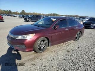 ✅ 2016 Honda Accord Sport • VIN: 1HGCR2F54GA213640 • Лот: 92235755. Опубликован ранее на Copart с пробегом 129 742 миль. Бесплатный доступ к архиву аукционных продаж из США и подробный отчёт об истории автомобиля на DreamBid. Изображение 1.
