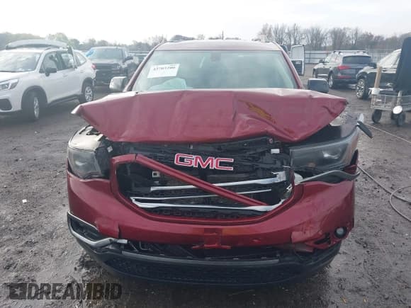 ✅ 2017 GMC Acadia SLT • VIN: 1GKKNVLS3HZ180929 • Lot: 43703200. Listed on IAAI with 85,065 mi. Free auction sales archive from the USA and detailed vehicle history report at DreamBid. Image 13.