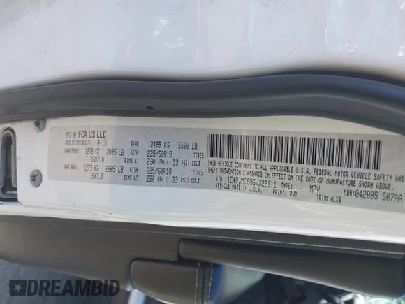 ✅ 2016 Jeep Cherokee Limited • VIN: 1C4PJMDS9GW322111 • Lot: 40308259. Wystawiony na IAAI z przebiegiem 207 494 mil. Bezpłatny archiwum sprzedaży aukcyjnych z USA i szczegółowy raport historii pojazdu na DreamBid. Zdjęcie 9.