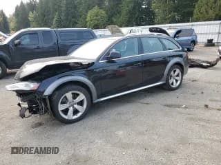 ✅ 2014 Audi allroad A4 Premium • VIN: WA1TFAFL7EA129447 • Лот: 72090435. Опубликован ранее на Copart с пробегом 110 235 миль. Бесплатный доступ к архиву аукционных продаж из США и подробный отчёт об истории автомобиля на DreamBid. Изображение 1.