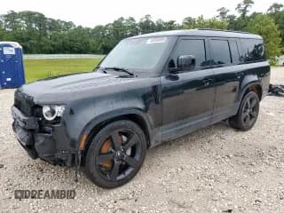 ✅ 2023 Land Rover Defender • VIN: SALEJFEU5P2192623 • Lot: 63599385. Listed on Copart with 27,779 mi. Free auction sales archive from the USA and detailed vehicle history report at DreamBid. Image 1.