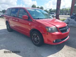 2014 Dodge Grand Caravan SXT z VIN 2C4RDGCG4ER370765, wystawiony jako IAAI lot #42990263 z przebiegiem 177 802 mil mil oraz . Historia ofert i sprzedaży dostępna na DreamBid. Obrazek 1.