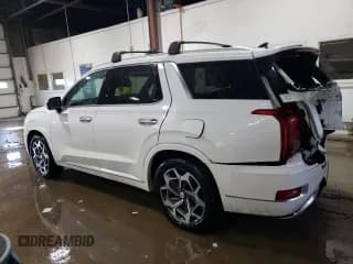 ✅ 2021 Hyundai Palisade Calligraphy • VIN: KM8R7DHE8MU230308 • Лот: 88456995. Опубликован ранее на Copart с пробегом 58 327 миль. Бесплатный доступ к архиву аукционных продаж из США и подробный отчёт об истории автомобиля на DreamBid. Изображение 2.