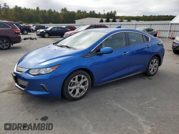 2018 Chevrolet Volt Premier z VIN 1G1RD6S53JU153109, wystawiony jako Copart lot #86088285 z przebiegiem 36 163 mil mil oraz Czysty tytuł • Clean title. Historia ofert i sprzedaży dostępna na DreamBid. Obrazek 1.