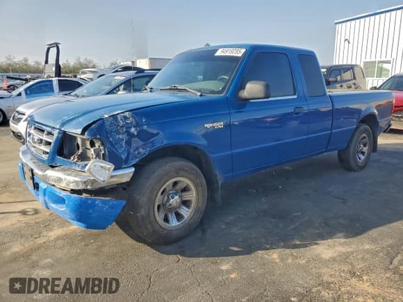 ✅ 2002 Ford Ranger XL Fleet • VIN: 1FTYR44U22PA39731 • Лот: 94919285. Опубликован ранее на Copart с пробегом 126 050 миль. Бесплатный доступ к архиву аукционных продаж из США и подробный отчёт об истории автомобиля на DreamBid. Изображение 1.