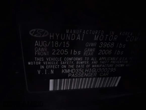 ✅ 2016 Hyundai Elantra • VIN: KMHD35LH1GU300295 • Lot: 43260626. Listed on IAAI with 84,947 mi. Free auction sales archive from the USA and detailed vehicle history report at DreamBid. Image 9.