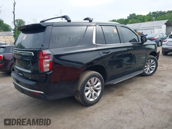 ✅ 2021 Chevrolet Tahoe LT • VIN: 1GNSKNKD0MR372236 • Lot: 42347936. Listed on IAAI with 53,136 mi. Free auction sales archive from the USA and detailed vehicle history report at DreamBid. Image 4.