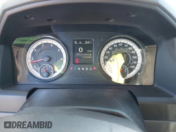 ✅ 2017 Ram 1500 Express • VIN: 1C6RR7FT9HS530658 • Lot: 43681670. Listed on IAAI with 71,404 mi. Free auction sales archive from the USA and detailed vehicle history report at DreamBid. Image 7.