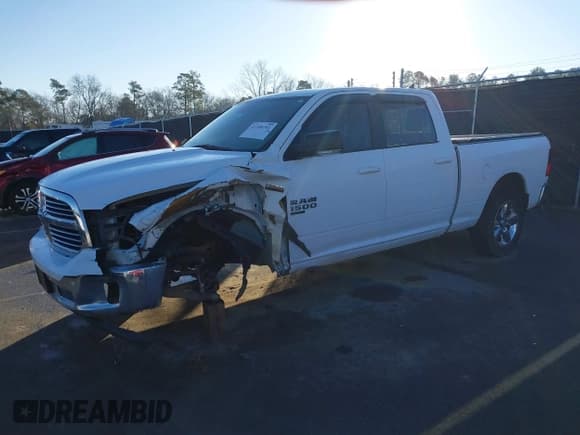 ✅ 2019 Ram 1500 SLT • VIN: 1C6RR6TT9KS585035 • Lot: 41398791. Listed on IAAI with 53,733 mi. Free auction sales archive from the USA and detailed vehicle history report at DreamBid. Image 17.