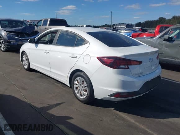 ✅ 2020 Hyundai Elantra SE • VIN: 5NPD74LF1LH557138 • Lot: 43419392. Listed on IAAI with 47,099 mi. Free auction sales archive from the USA and detailed vehicle history report at DreamBid. Image 3.