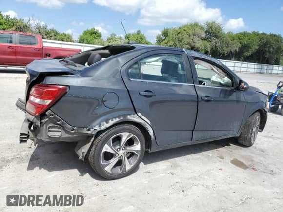 2019 Chevrolet Sonic Premier с VIN 1G1JF5SB7K4126259, выставлен на аукционе Copart как лот 67292374 с пробегом 94 245 миль миль и Списание • Salvage title. История ставок и продаж доступна на DreamBid. Изображение 3.